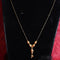 22 Carat Gold Black Beads With Latkan Pendant Mangalsutra 7.64g by Mahita Collections